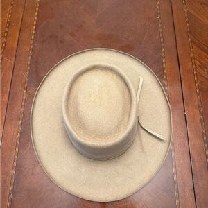 Classic Tan Fedora Hat